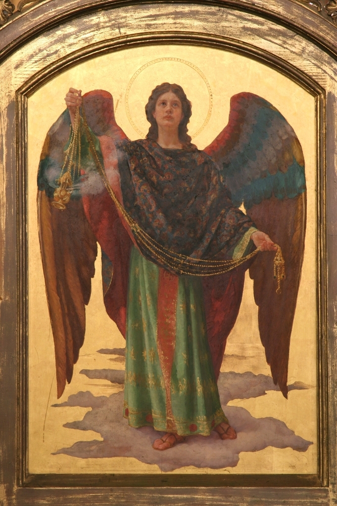 667x1000 Archangel Gabriel - Archangel Gabriel Painting