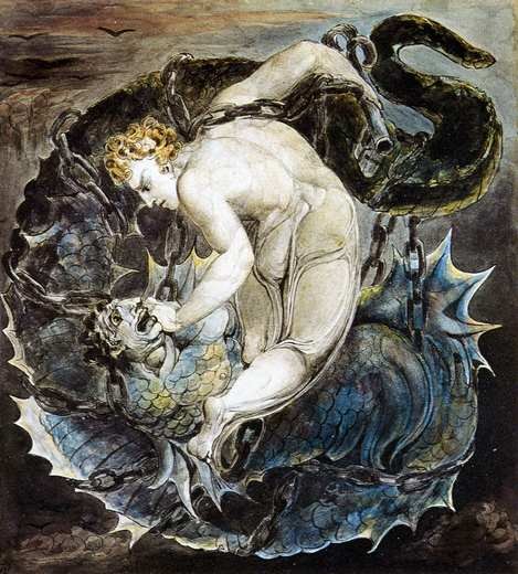 469x520 Dragon Slaying Archangels Totally Epic Tuesday Consider Moon - Archangel Michael Defeating Satan Painting