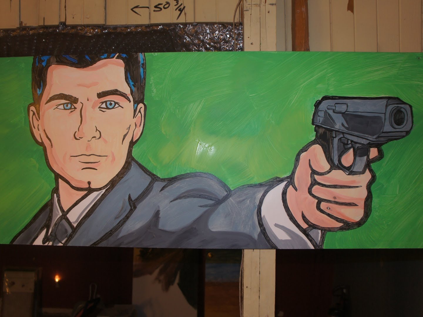 1440x1080 Painting Sterling Archer [Timelapse] - Archer Painting