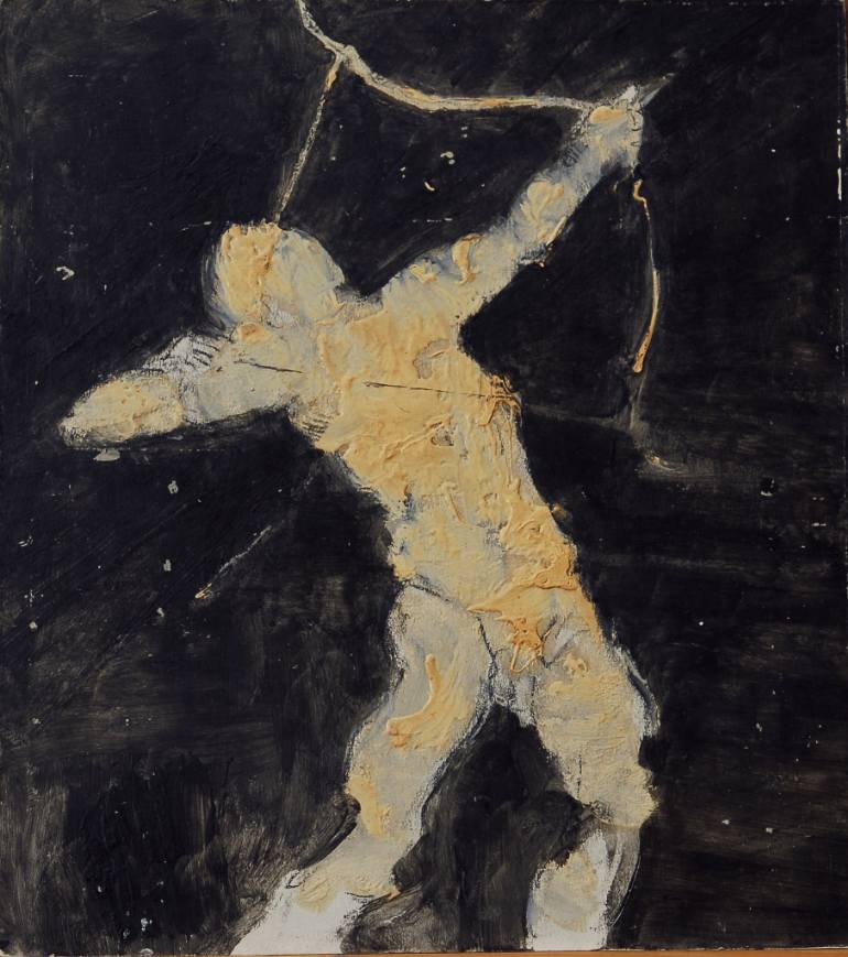 770x869 Saatchi Art Archer Painting By Chicco Calleri - Archer Painting