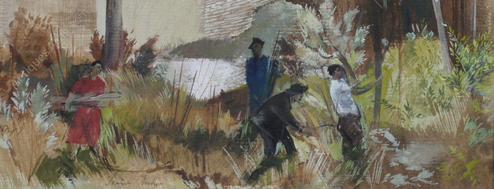 1000x383 Antiques Atlas - Archer Painting