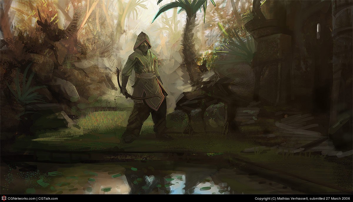 1200x687 Speed Painting - Archer Painting