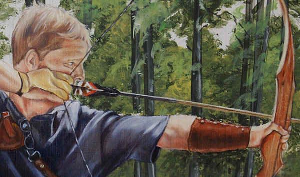 600x355 Art Archery - Archery Painting