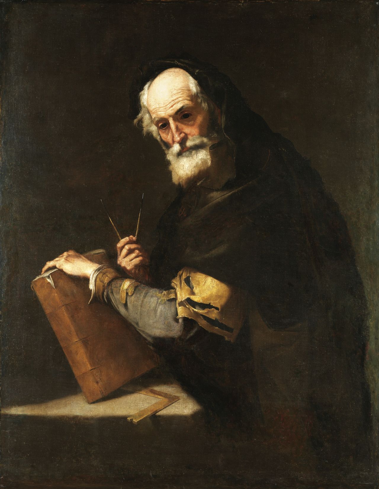 1280x1652 Jusepe De Ribera (Lo Spagnoletto), A Philosopher Presumed To Be - Archimedes Painting