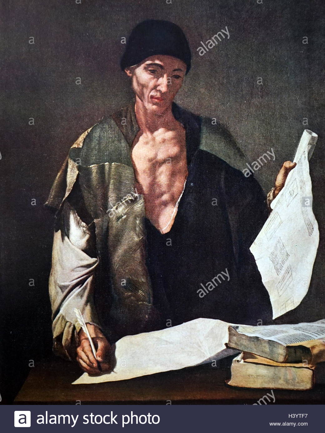 1041x1390 Painting Titled - Archimedes Painting