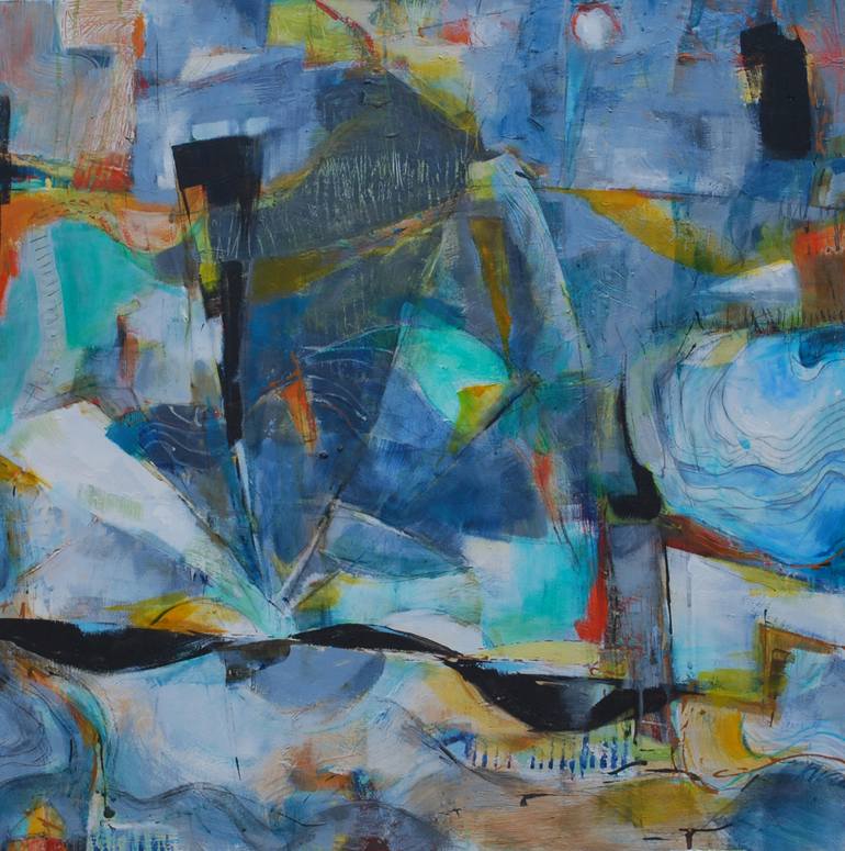 770x775 Saatchi Art Tribute To Archimedes Painting By Kathryn Wills - Archimedes Painting