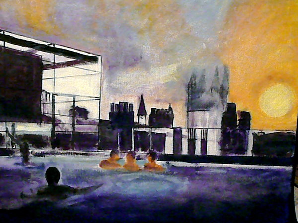 600x450 Architecture Painting By Porcupiny - Architecture Painting