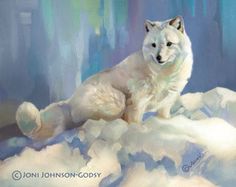 236x187 Pin By Daniel William On Oil Paintings Animal Animal - Arctic Fox Painting