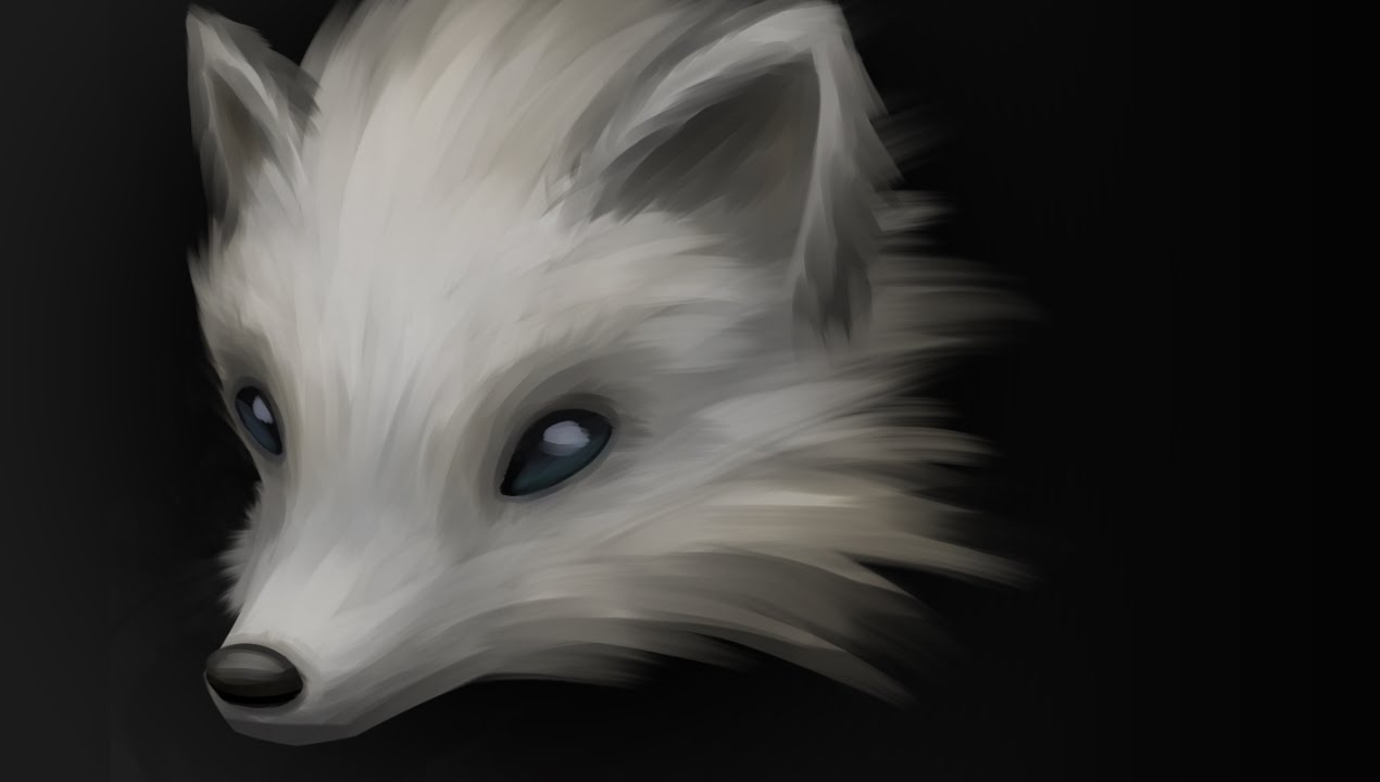 1270x720 Speedart] Arctic Fox Painting - Arctic Fox Painting