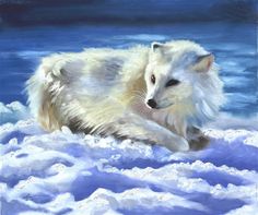 236x197 Arctic,fox,painting,inspirational,markus,rothkranz Markus - Arctic Fox Painting