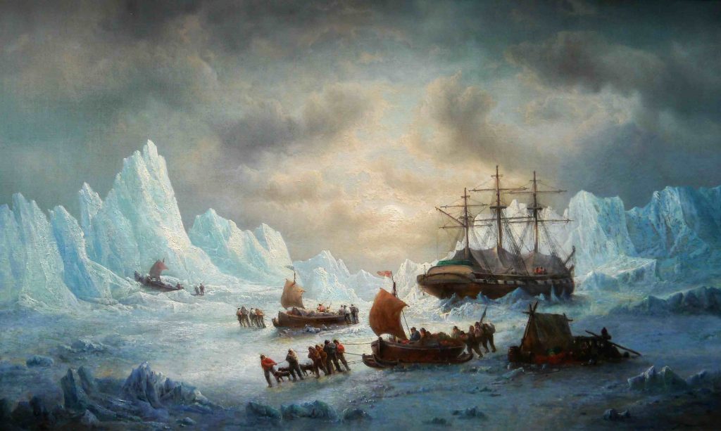 Arctic Painting at PaintingValley.com | Explore collection of Arctic ...