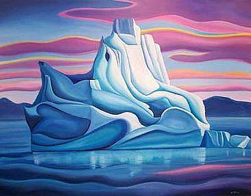 366x287 Arctic Paintings By Linda Lang - Arctic Painting