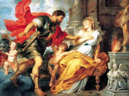 448x335 Ares - Ares God Of War Painting