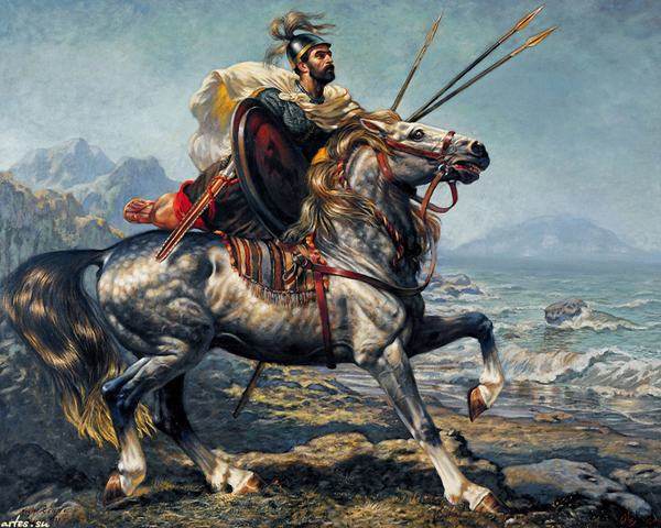 600x480 Online Shop Free Shipping General Ares Painting On Canvas - Ares Painting