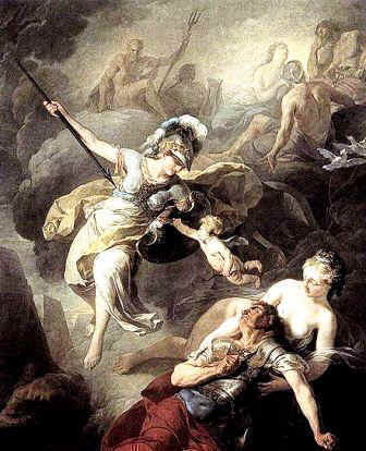 336x414 Picture Of Ares And Athena - Ares Painting