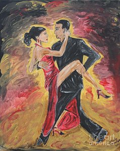 238x300 Argentine Tango Paintings Fine Art America - Argentine Tango Painting