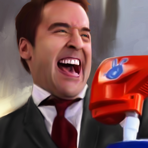600x600 Entourage Ari Gold Paintball Gun Poster Photo Painting On Canvas - Ari Gold Paintball Painting