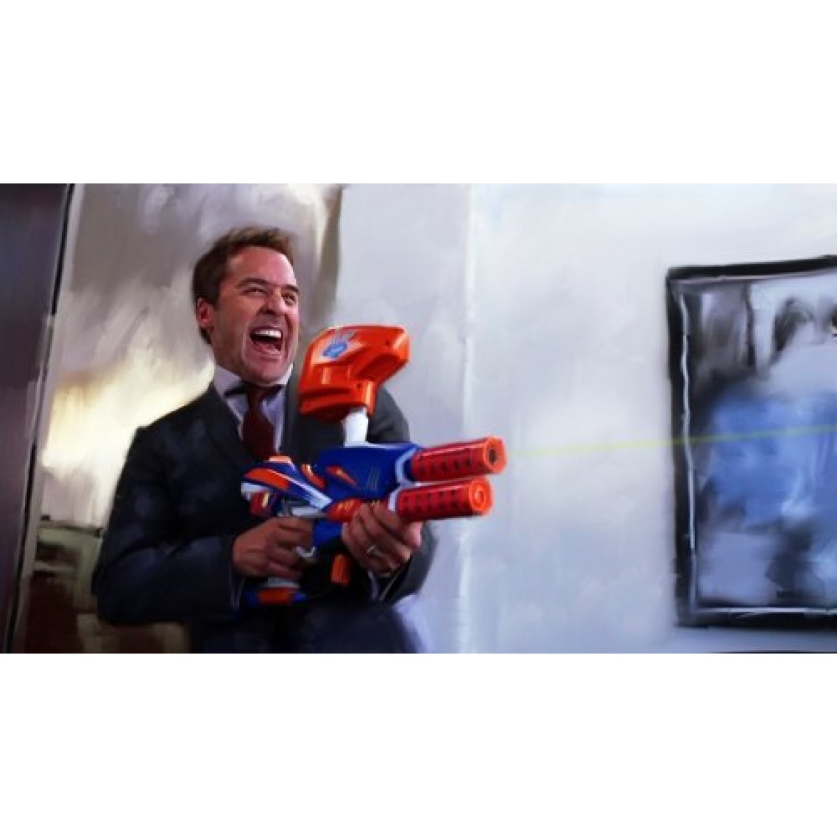 Ari Gold Paintball Painting at Explore collection