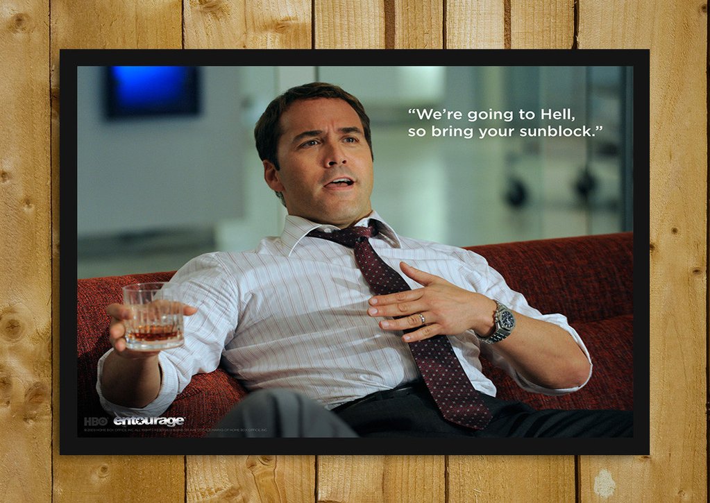 1023x725 Buy Framed Posters Online Shopping India Ari Gold Entourage - Ari Gold Painting