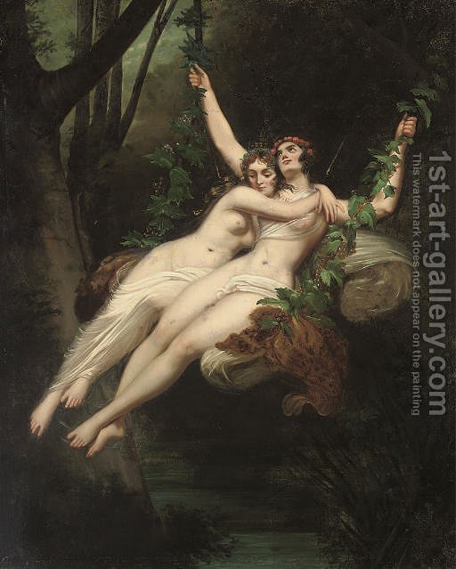 512x639 Sappho And Ariadne French School Reproduction 1st Art Gallery - Ariadne Painting
