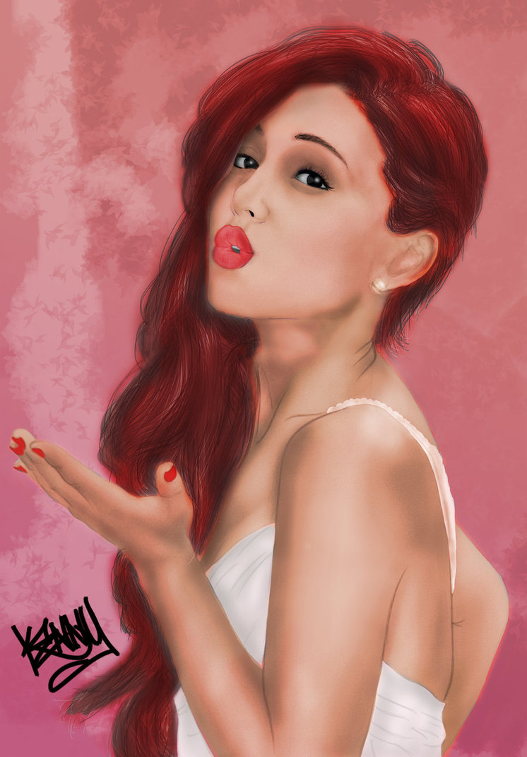 746x1072 Ariana Grande By Hellokenny - Ariana Grande Painting