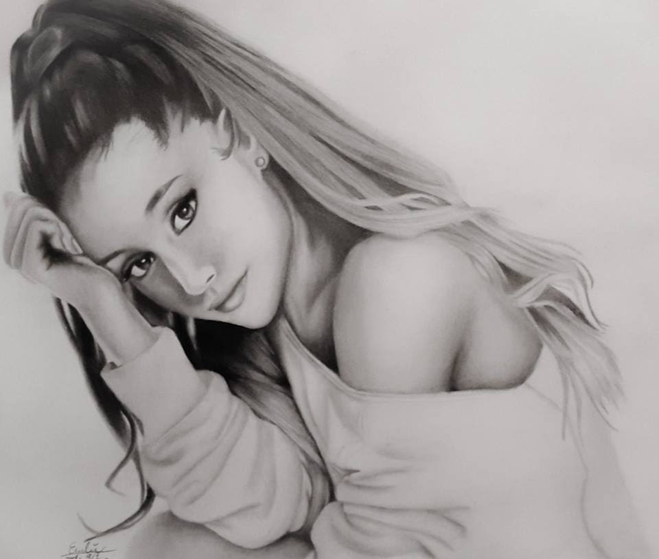 960x815 Drawing Ariana Grande - Ariana Grande Painting