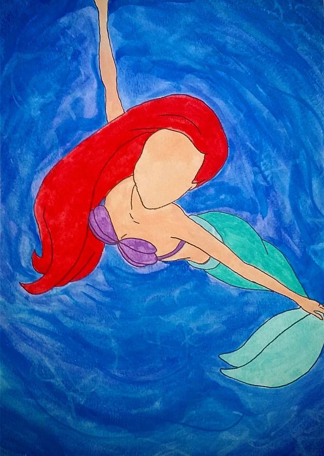 639x900 Ariel Painting By Mark Hamilton - Ariel Painting