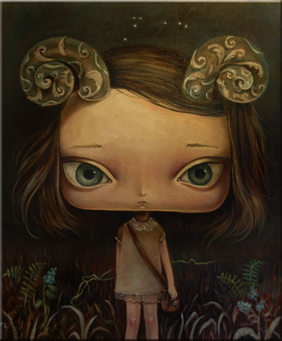 400x483 Aries.constellation Series By Paulee1 - Aries Painting