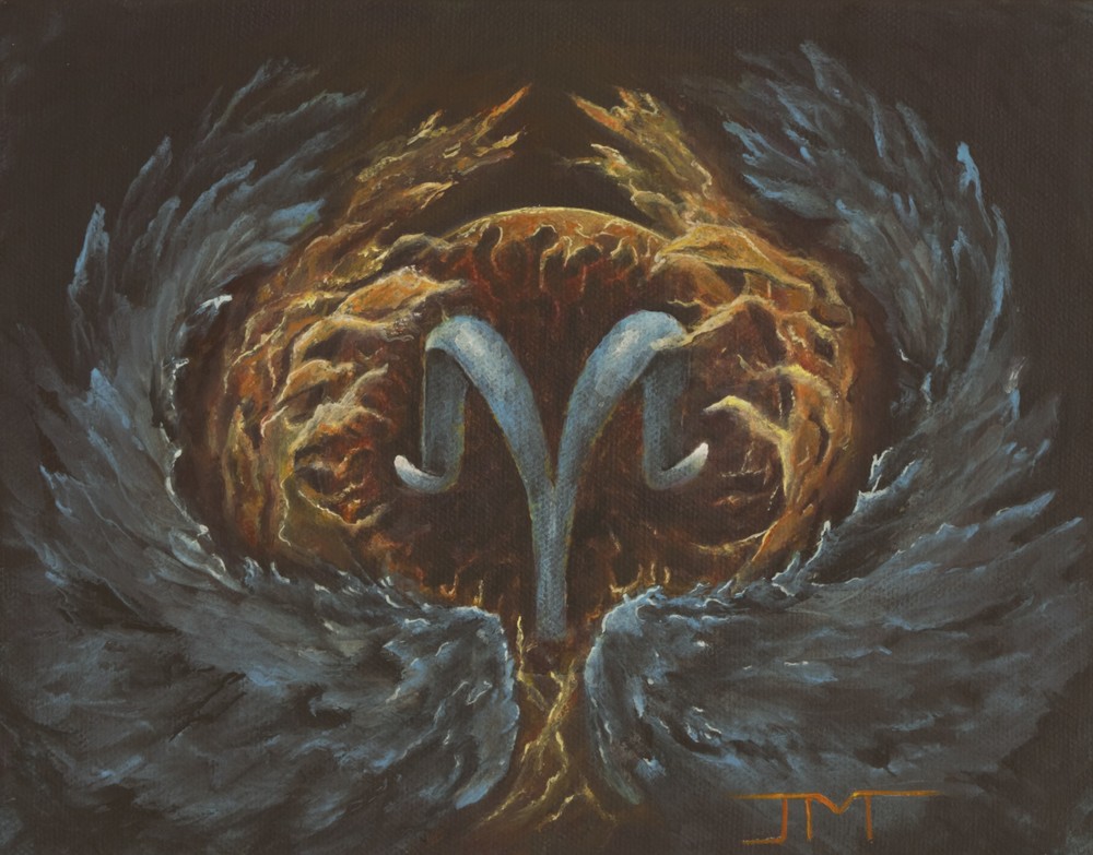 1000x783 An Aries Artist - Aries Painting