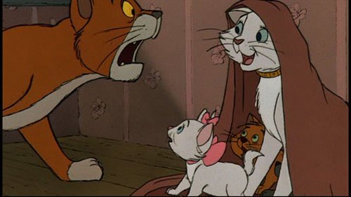 500x281 Disney The Aristocats Filmwerk - Aristocats Painting