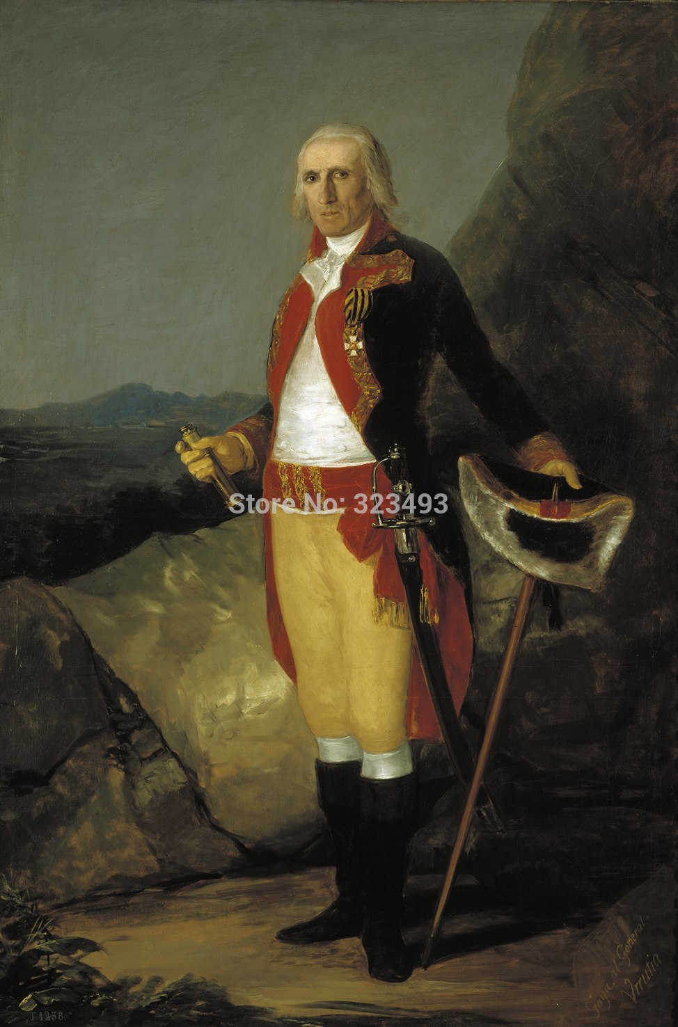 974x1476 Hunting With A Decoy, 1775, Oil Painting , Size Can Be Customized - Aristocrat Painting