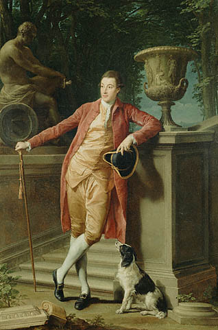 318x481 The Duchess Of Devonshire's Gossip Guide To The 18th Century Hunk - Aristocrat Painting
