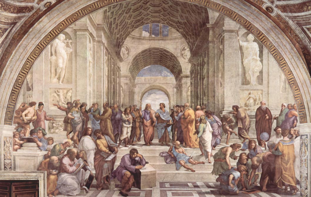 1058x670 Caves In Paradise The Elite School Of Aristotle Ancient Origins - Aristotle Painting