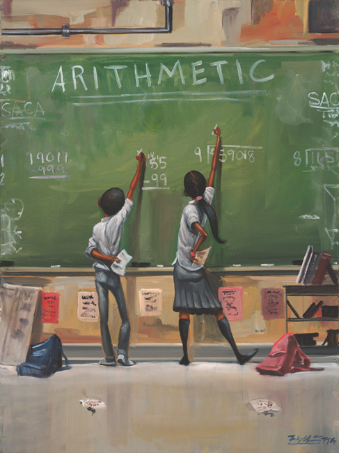 487x650 Frank Morrison Featured Artist - Arithmetic Painting