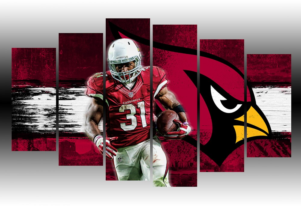1000x687 David Johnson Arizona Cardinals Wall Art Canvas Prints Geek - Arizona Cardinals Painting