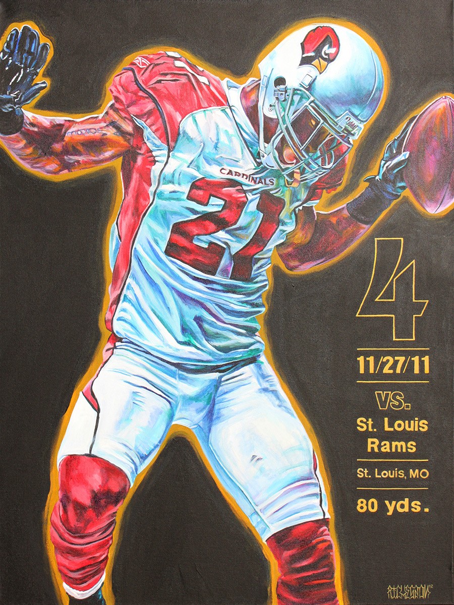 900x1200 Football Gallery - Arizona Cardinals Painting