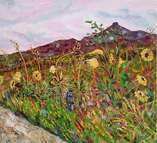500x457 Landscape Painting, Large 4x4ft Painting, Acrylic - Arizona Landscape Painting