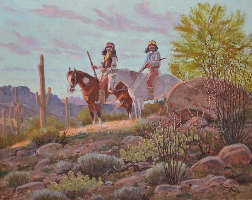 860x681 Ron Stewart Painting, Arizona Evening, 156 - Arizona Painting
