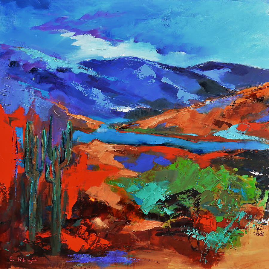 900x900 Along The Trail - Arizona Painting