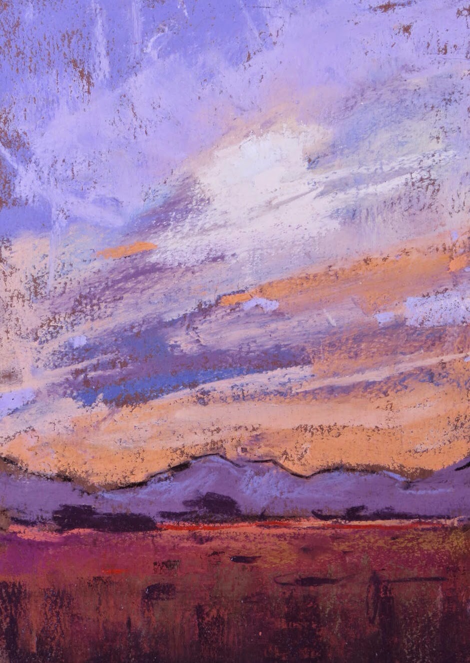 941x1327 Painting My World Painting Arizona .the Sunset Paintings - Arizona Sunset Painting