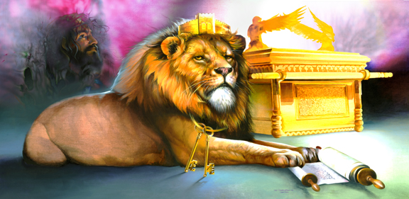 576x281 Ark Of The Covenant - Ark Flag Painting