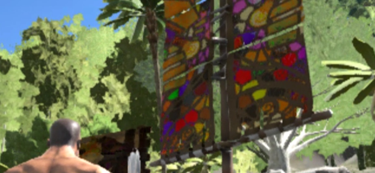 1224x564 Tutorial Add Your Own Images To A Sign, Billboard Or Banner (Ark - Ark Flag Painting