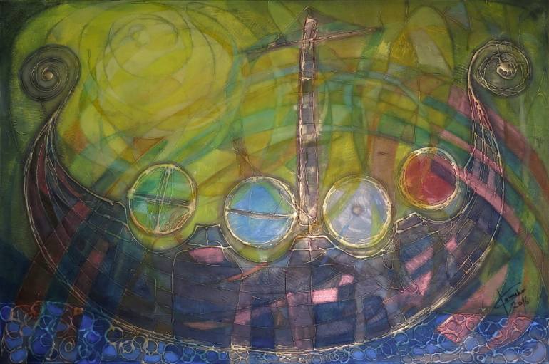 770x511 Saatchi Art Ark Painting By Lubomir Korenko - Ark Painting