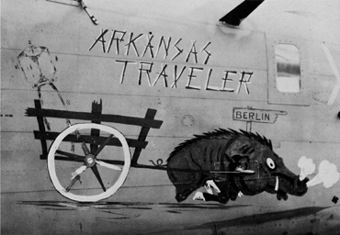 340x235 Usaaf Nose Art Research Project - Arkansas Traveler Painting