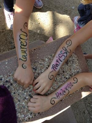 300x400 Face Painting By Katherine - Arm Painting