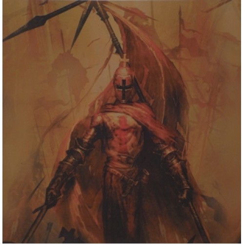 500x500 Armor Of God On Desert Tan 8x8x.080 - Armor Of God Painting