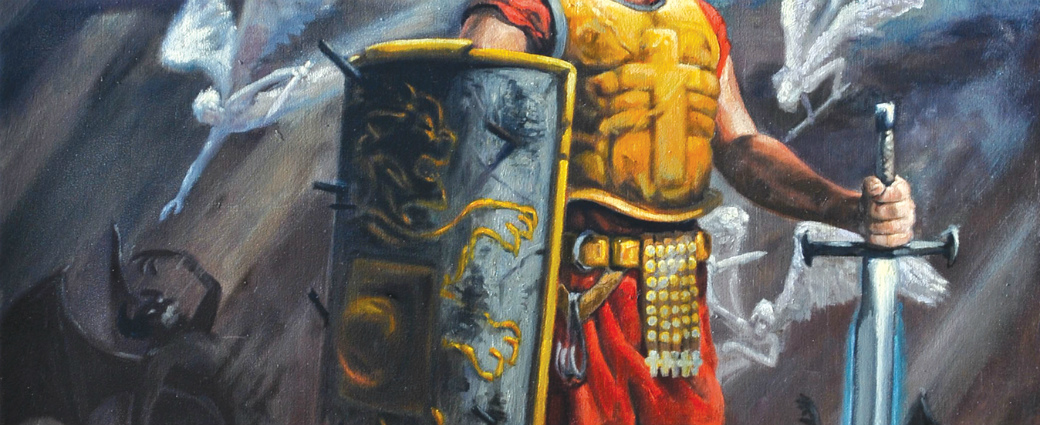 1040x425 Is Vision Of A Roman Style Armor Erroneous As A Way To See - Armor Of God Painting