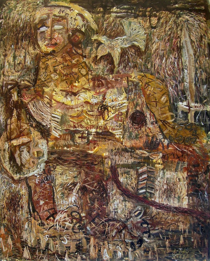 722x900 Mark Andy Garcia So Near Yet So Far - Armor Of God Painting