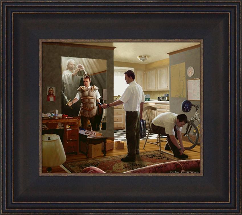 850x754 Armor Of God - Armor Of God Painting