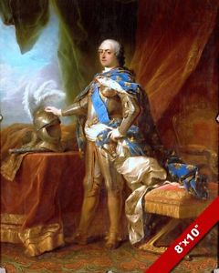 240x300 Louis Xv King Of France In Armor Painting French History Art Real - Armor Painting